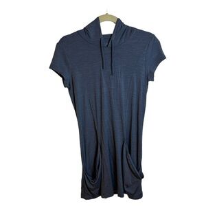 ICEBREAKER MERINO WOMENS HOODED SHIRT DRESS